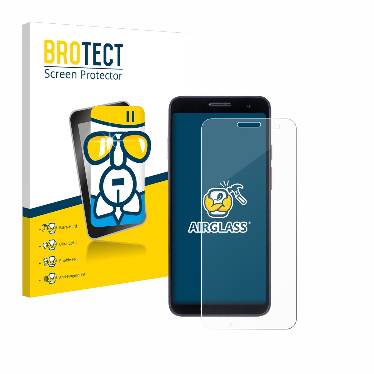Screenprotector voor Honeywell CT37 Beschermglas transparant