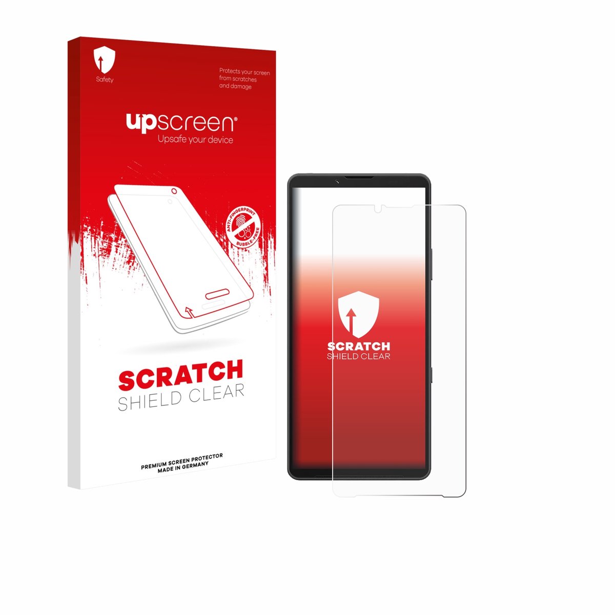 upscreen - Screenprotector voor Sony Xperia 10 VII - Folie Beschermfolie transparant