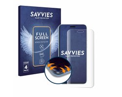 Savvies - Screenprotector voor Honor Magic 7 Pro - Folie Beschermfolie transparant volledig dekking 4 Stuks