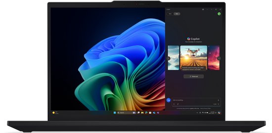 Lenovo ThinkPad T16 Gen 4 (AMD) Copilot+ PC AMD Ryzen AI 7 PRO 350 Laptop 40,6 cm (16") WUXGA 64 GB DDR5-SDRAM 1 TB SSD Wi-Fi 7 (802.11be) Windows 11 Pro Engels Zwart - Lenovo - Hoofdafbeelding