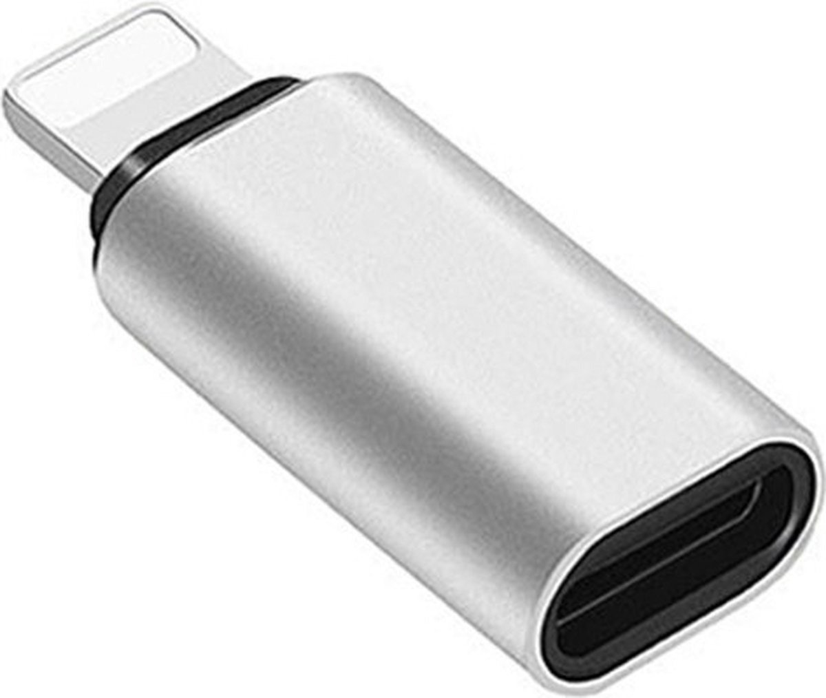 USB-C naar Lightning adapter - Converter - Oplaadadapter - Hub - Zilver - - Opladen - Niet geschikt voor data-overdracht - Geschikt voor Apple Iphone / Ipad - Jonyx