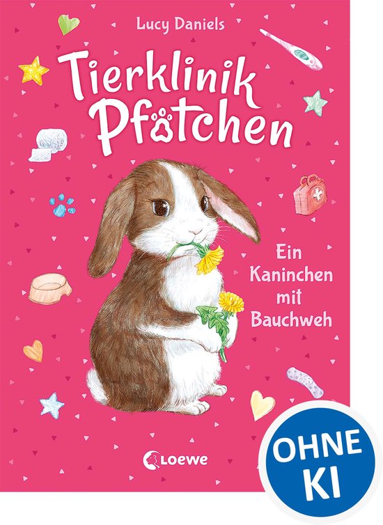 Tierklinik Pfötchen (Band 2) - Ein Kaninchen mit Bauchweh - cover