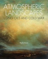 Boekomslag: Atmospherische landschappen met olieverf en koud was, door Paula Dunn.