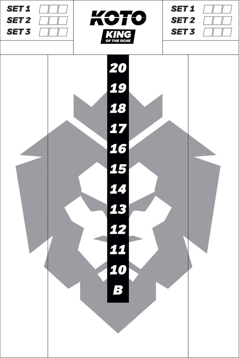 KOTO Whiteboard 45x30 - Scorebord