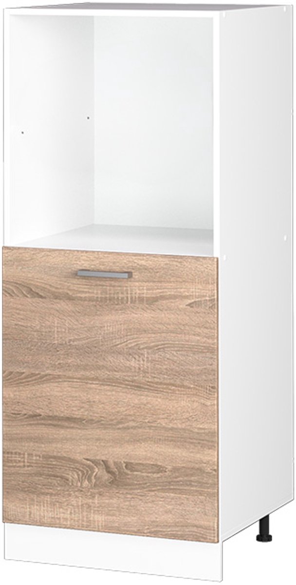Vicco R-Line Ovenombouwkast – 60 cm Sonoma sonoma/wit