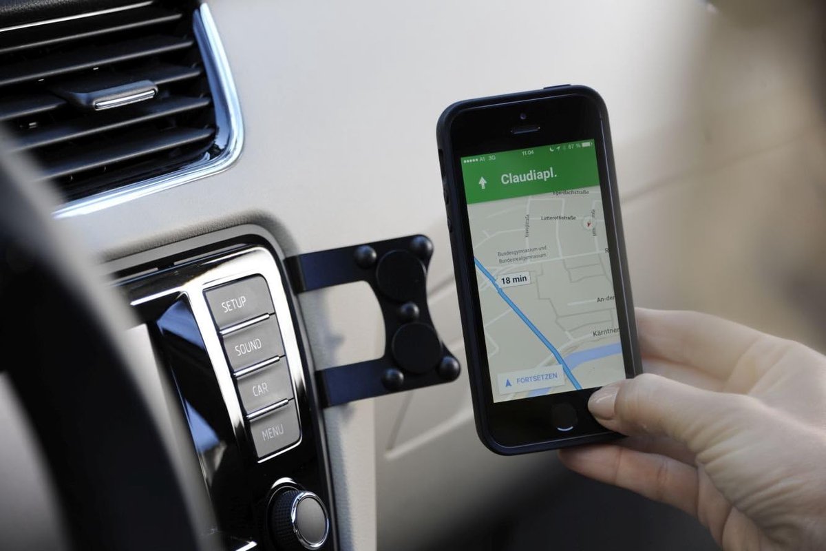 Universele Telefoonhouder voor Auto zonder Klemmen