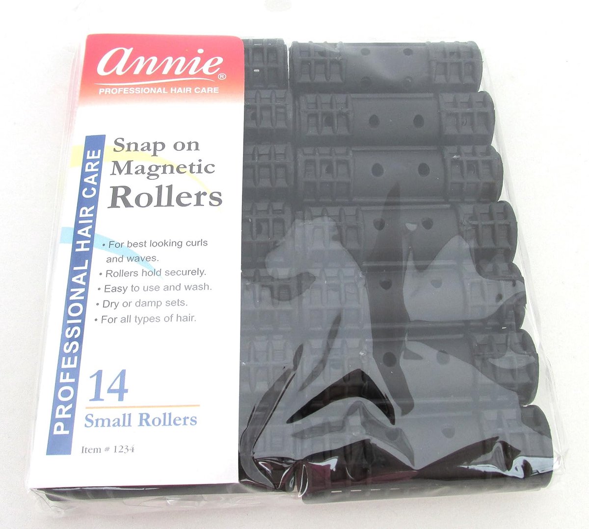 Kleine Magnetische Haarrollers voor Volume en Krullen - 1/2 Inch - Set van 14 Stuks