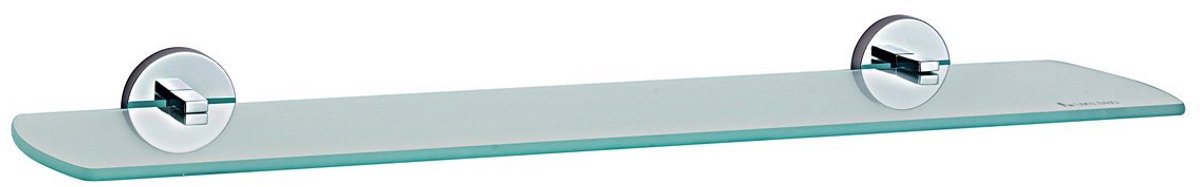 Badregal - Glas met Halteringen - 600 mm Lengte