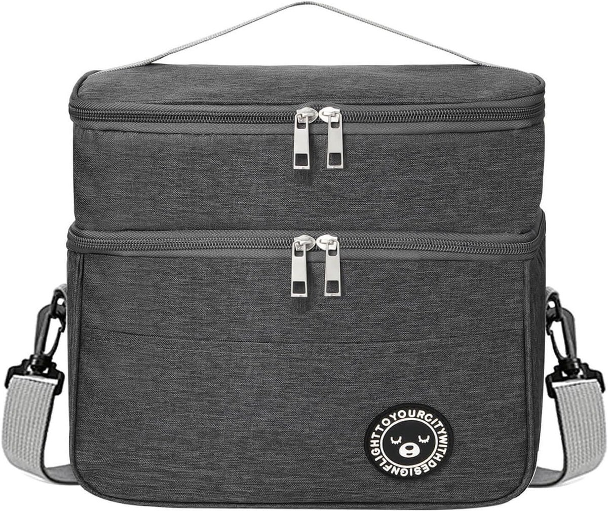 Opvouwbare Isolerende Koeltas 9.6L - Kleine Lunchtas voor Werk, Picknick & Reizen