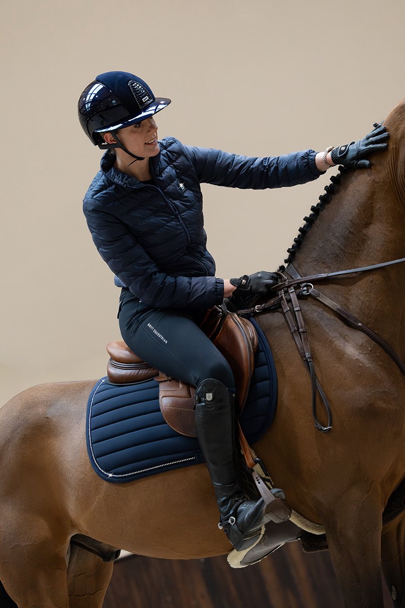 Britt Equestrian Jas Britt Equestrian Ss26 Donkerblauw - XL