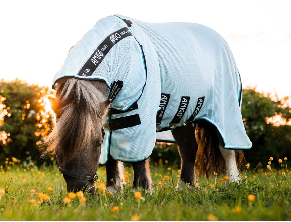 HORSEWARE AMIGO PETITE BUG RUG Grijs