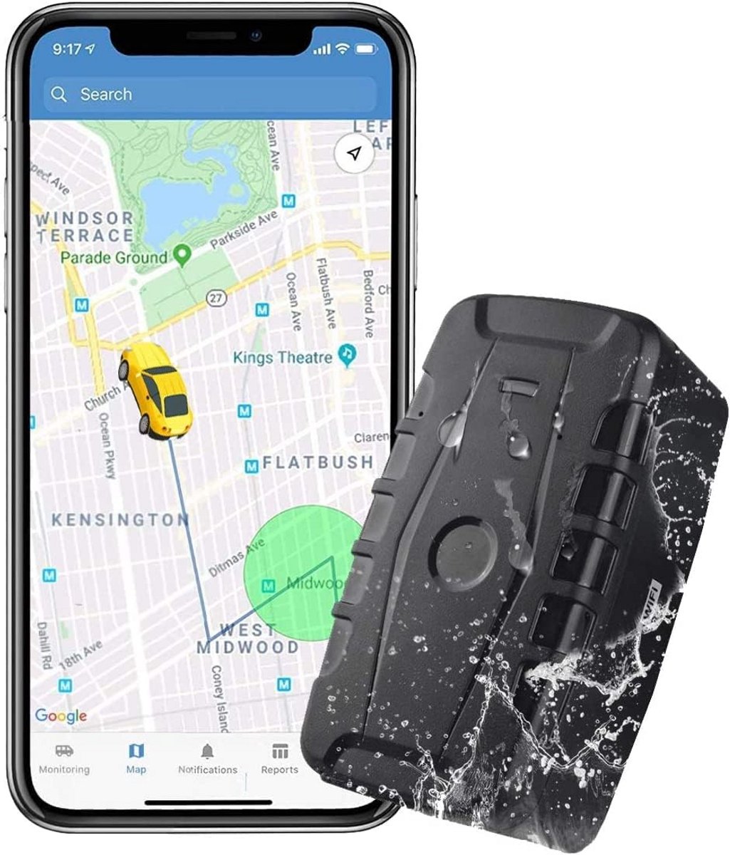 Krachtige Magnetische GPS Tracker met 20.000mAh Batterij voor Auto en Motorfiets