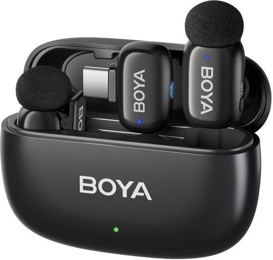 Boya Mini 2 Zwart voor Usb C