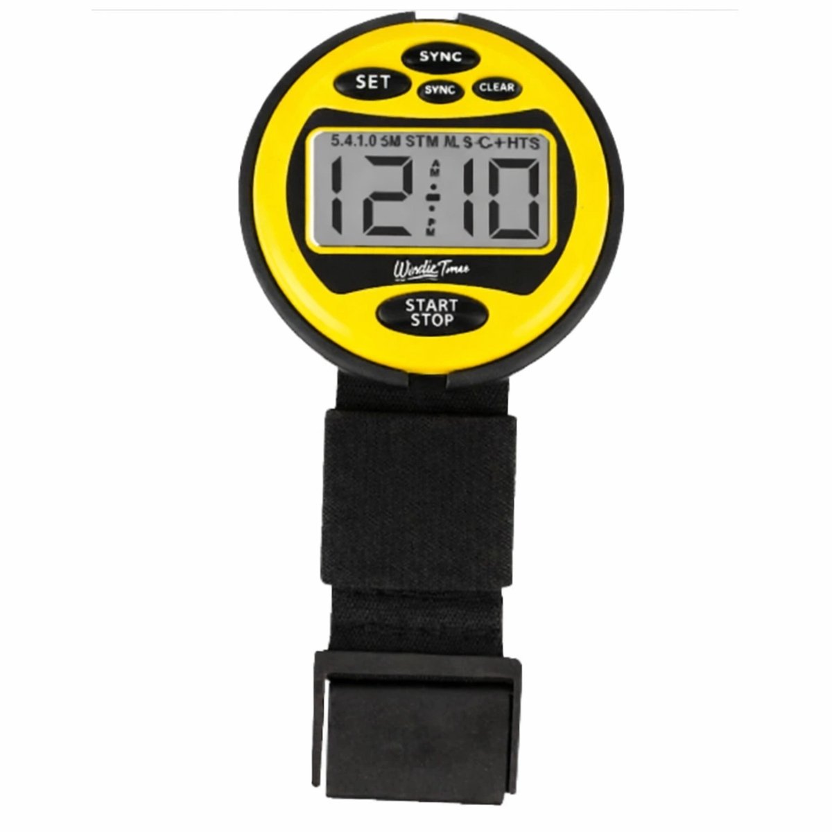 Windie Timer Pro – Professionele Regatta Stopwatch, Waterdicht tot 50m & Schokbestendig - Geel