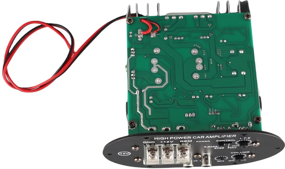 Krachtige 120W Auto Audio Versterker Board voor Subwoofer en Stereo Speakers