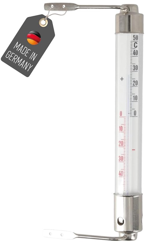 Analoge Buiten Raamthermometer -50 tot +50 Graden Draaibaar | bol
