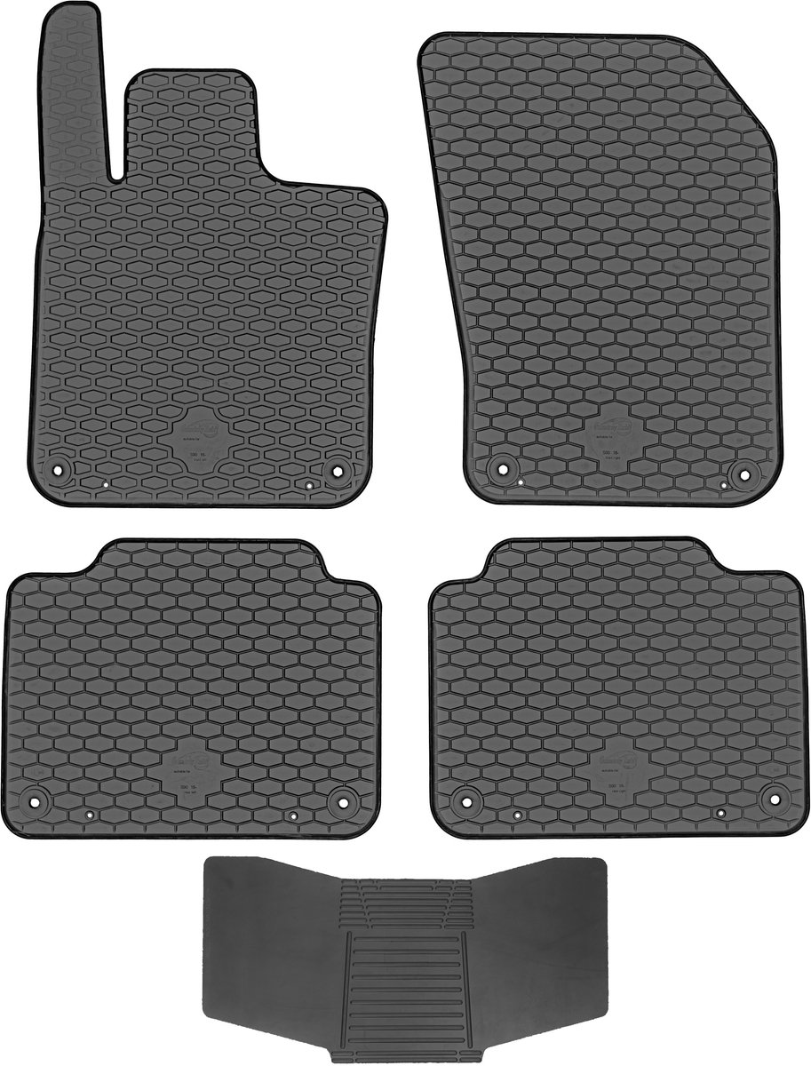 Max-Dywanik Doma - Rubbermatset - Volvo S90 2016 - VLV Bevestiging - Zwart