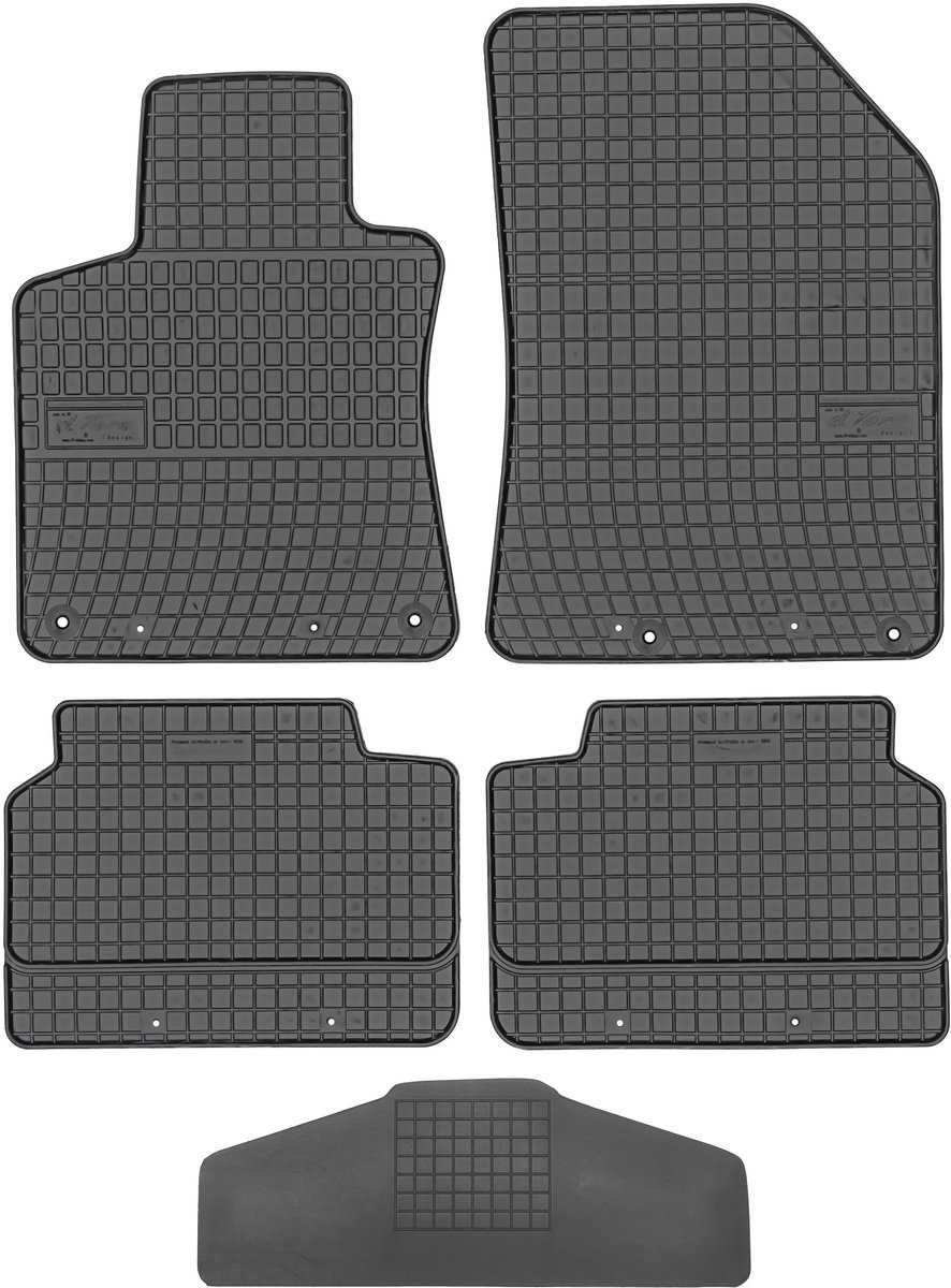 Frogum Etui Serie - Autostoelbeschermer - Peugeot 308 II 2013-2021 - Zwart - Speciaal Voor Max-Dywanik