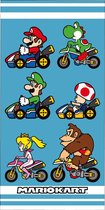 Serviette de bain Mario Kart 70x140cm Katoen