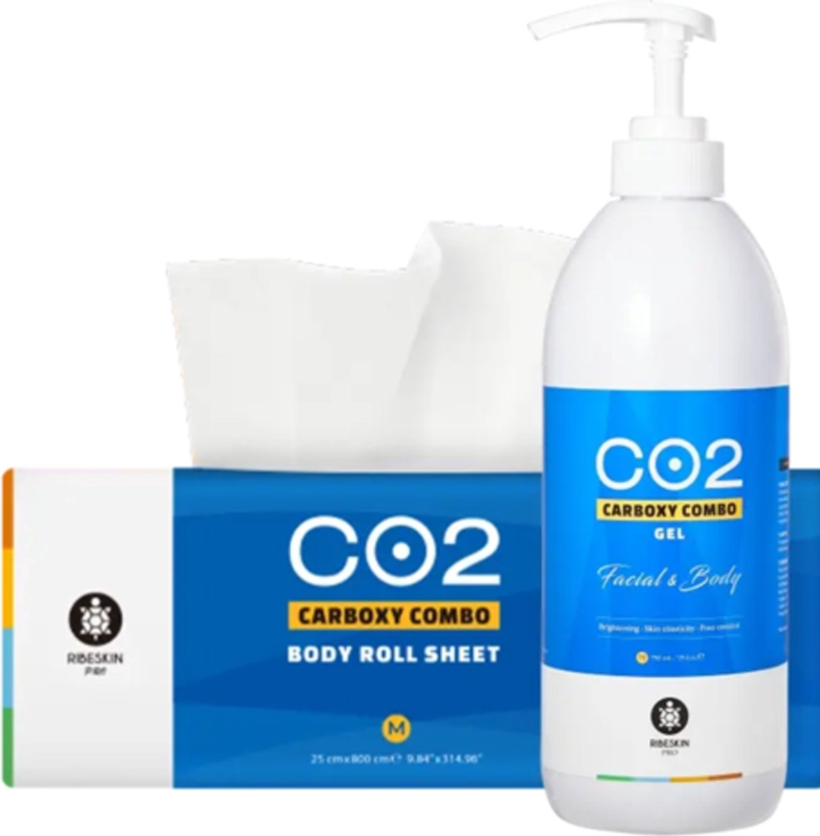 RIBESKIN CO2 Carboxy Combo Body Medium Set / Combiset voor het lichaam Medium