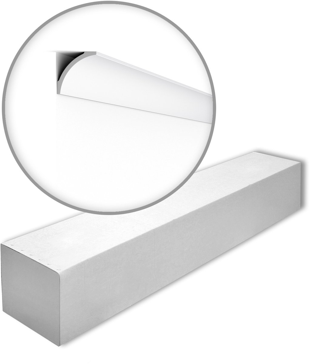 NMC B8-box-10 NOMASTYL Noel Marquet 1 doos 10 stukken Kroonlijst tijdeloos klassieke stijl wit | 20 m