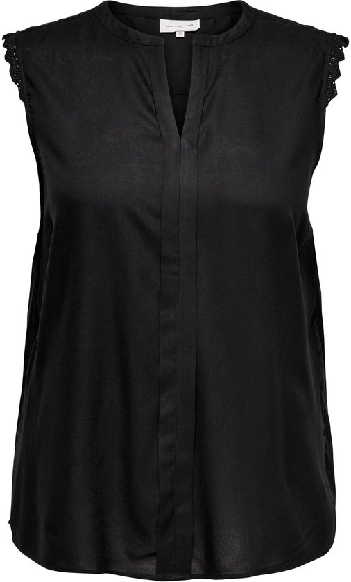 ONLY CARMAKOMA CARMUMI SL TOP WVN NOOS Haut Femme - Taille 48