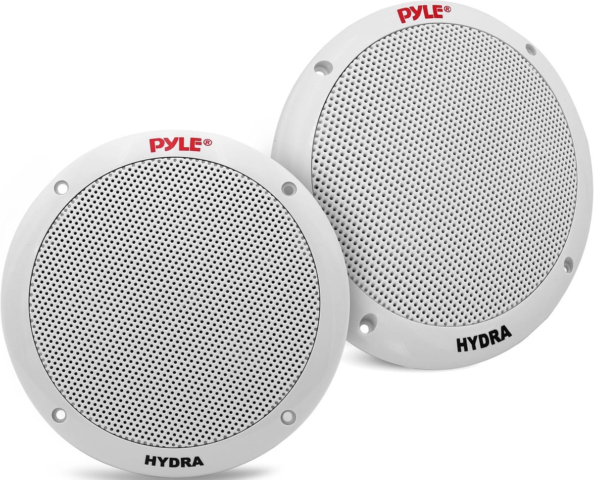 Set van 2 Waterdichte Marine Outdoor Luidsprekers 6.5 Inch - 2-Weg Stereo Systeem 400W