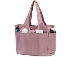 Grote Waterdichte Shopper Tas voor Dames - Handtas en Schoudertas met Rits