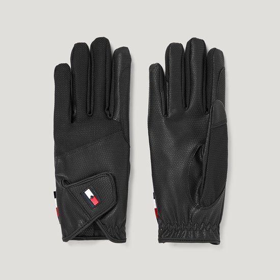 Gants équestres Tommy Hilfiger Duke noirs