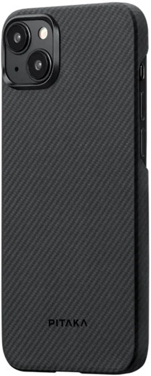 Pitaka MagEZ Hoesje 4 iPhone 15 Plus – Ultradun en Lichtgewicht – Beschermt tegen Krassen en Schade – MagSafe Compatibel - Zwart