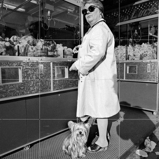 IXXI Anvers Fair Lady - Décoration murale - Portraits - 80 x 80 cm