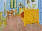 IXXI La chambre à coucher, Vincent van Gogh & Musée Van Gogh - 80 x 60 cm - Support de suspension gratuit - Grande décoration murale et affiches - Coloré, Peinture à l'huile