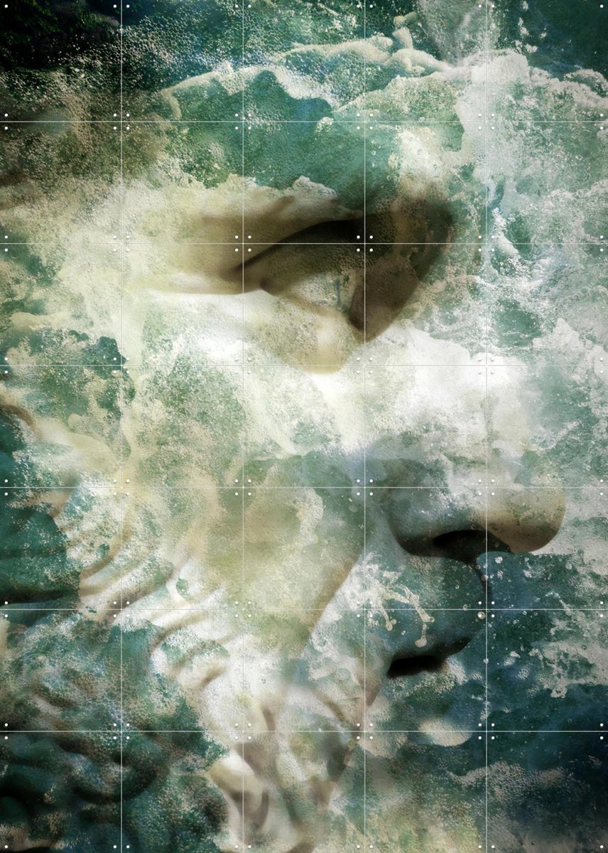 IXXI Captain, Angelo Cerantola - 100 x 140 cm - Gratis ophangtool - Grote wanddecoratie en posters - Gemengde Technieken, Grafisch Ontwerp