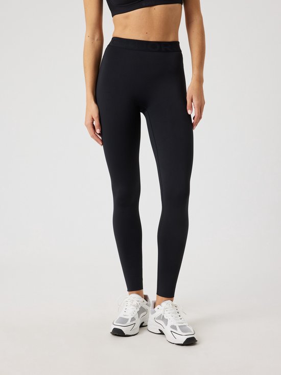 Björn Borg Lange Sportbroek Dames - Sport Tight Vrouwen - Polyester Recyclé - Zwart - Taille M