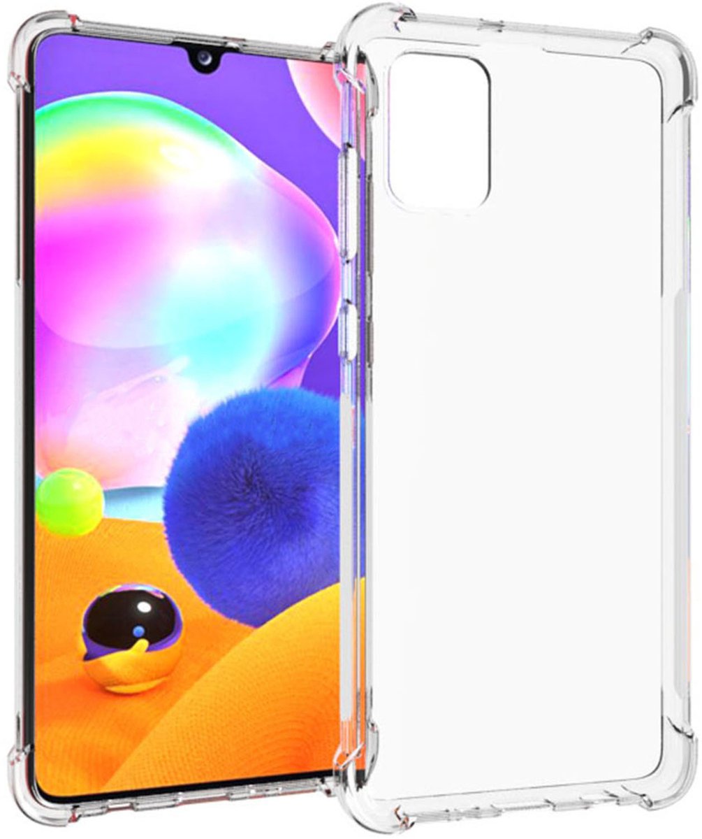 imoshion Hoesje - Geschikt voor Samsung Galaxy A31 - Shockproof Case - Transparant