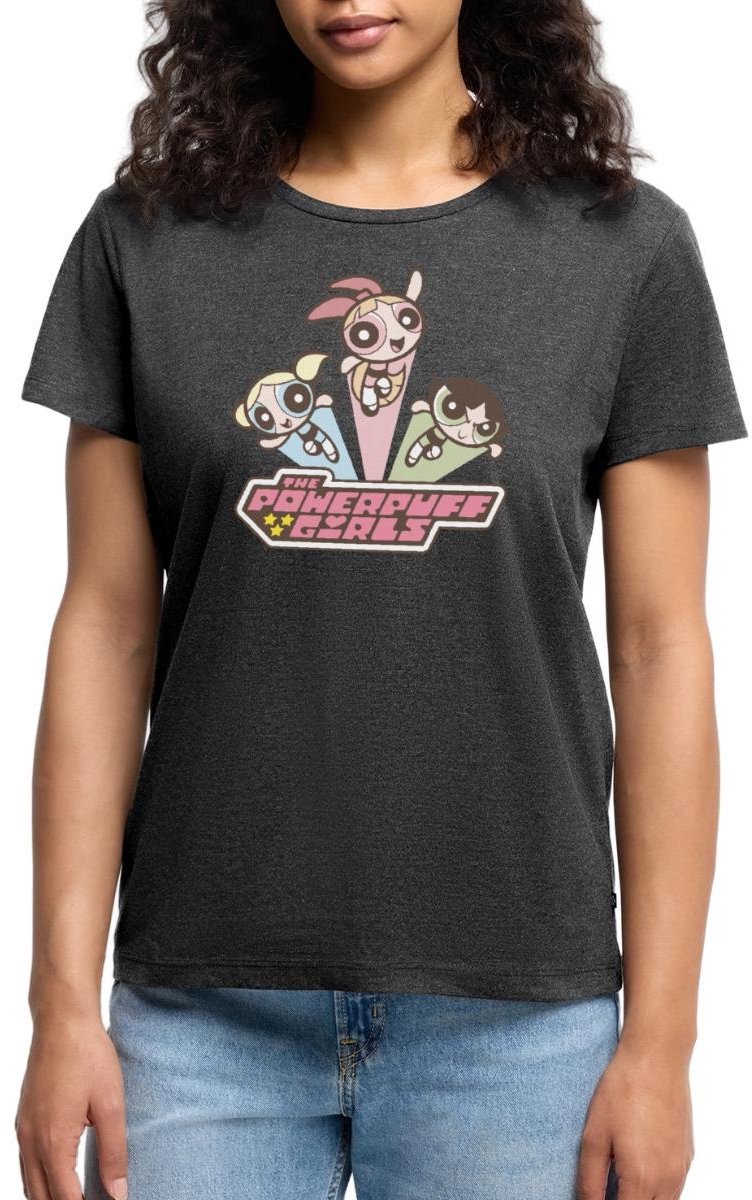 Powerpuff Girls Vintage Premium T Shirt Dames
