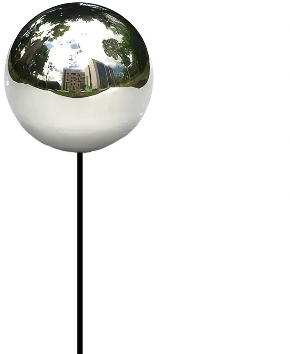 Buitengewoon de boet - Deco Heksenbol op Stok Zilver Roestvrij Staa...