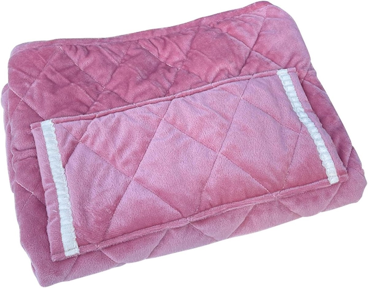Verwarmde Deken - Elektrische Plaid - Comfort Thuis - Snel Verwarmend - 60x80cm - Perzik