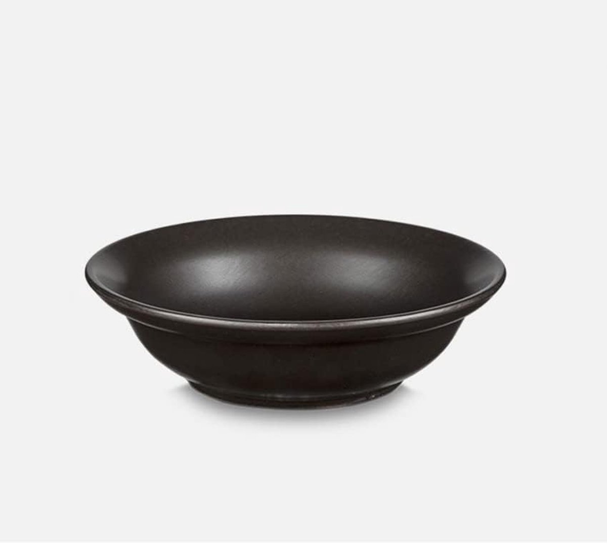 Saladekom - Serveerkom - Maaltijden Serveren - Vaatwasserbestendig - Diameter 24cm - Zwart