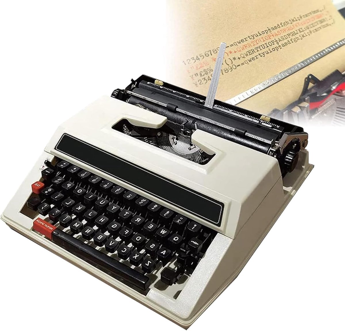 Mechanische Tekstprinter - Retro Printer - Boeken Afdrukken - Handmatig Ontwerp - Draagbaar Formaat