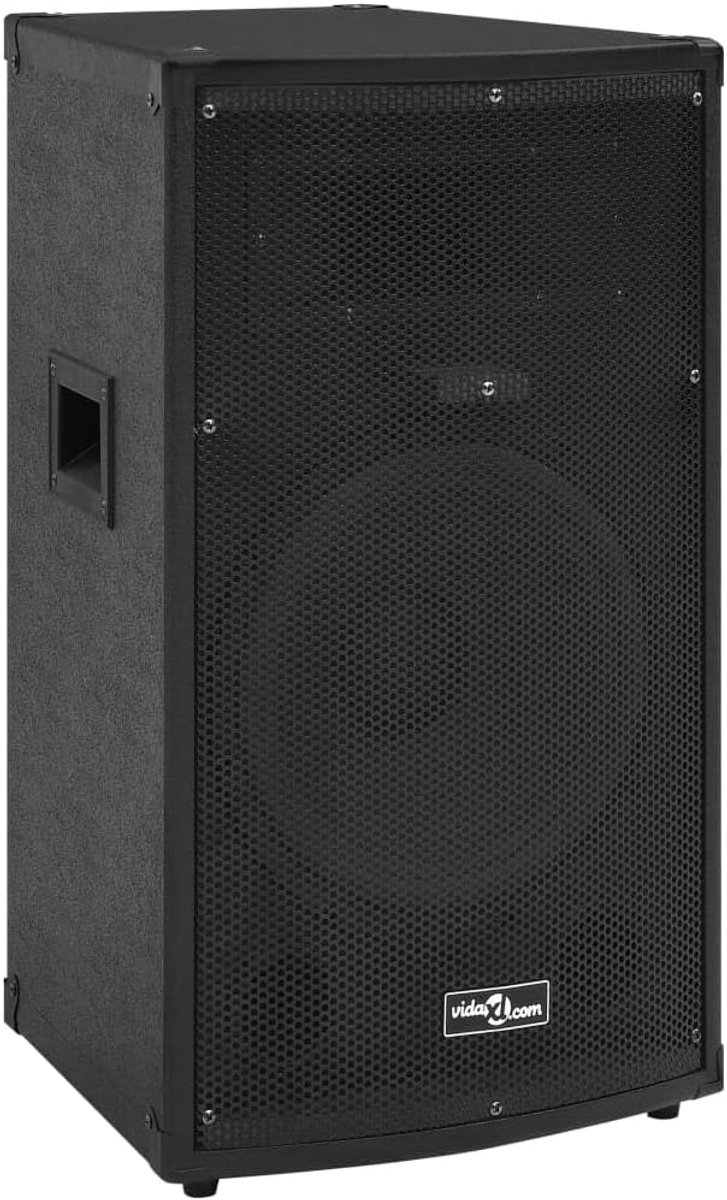 Podium Luidspreker - Hifi Speaker - Grote Evenementen - Krachtige Woofer - 32x32x64cm - Zwart
