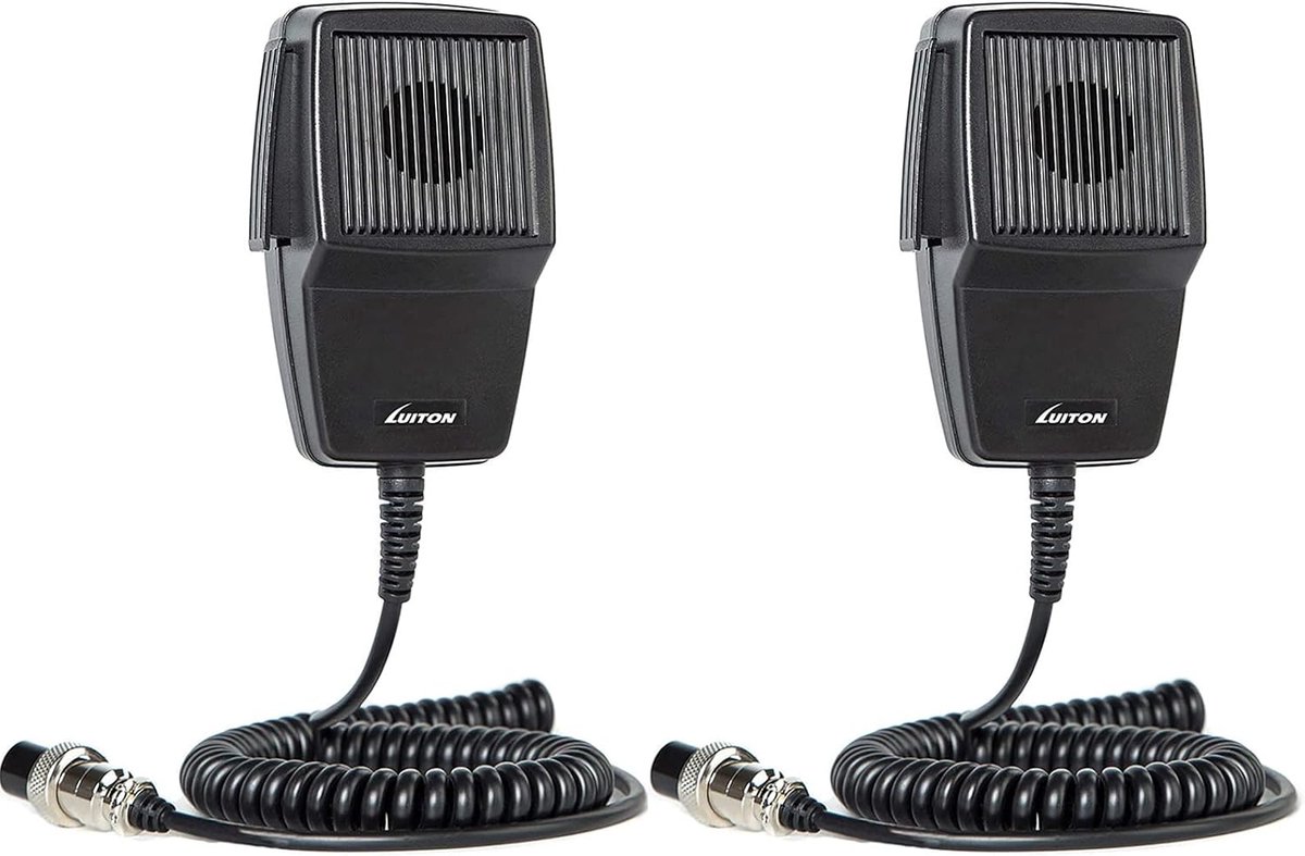 CB Microfoon - Radio Microfoon - Communicatie - Ruisonderdrukking - 4 Pin - Zwart