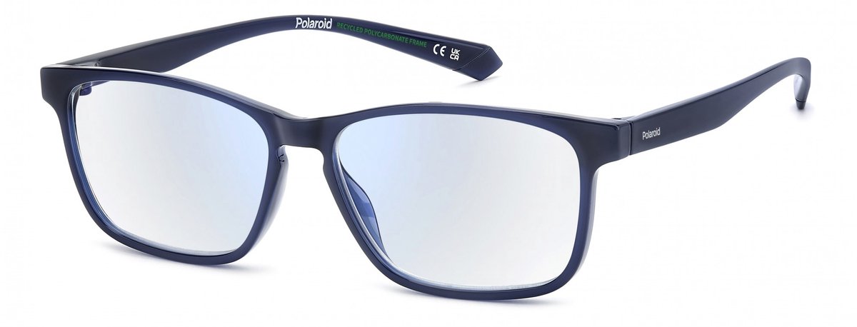 Polaroid PLD 0038/R/BB Blue 55/14/155 UNISEX + 3.0 Leesbril