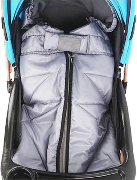Kinderwagen Voetenzak - Babyslaapzak - Winterse Uitjes - Universele Pasvorm - 110x43cm — afbeelding 4