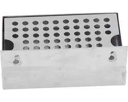 Rvs Lekbak - Opvangbak - Bier Tappen - Wandmontage Ontwerp - 15.5x11.5x6.5cm - Zilver
