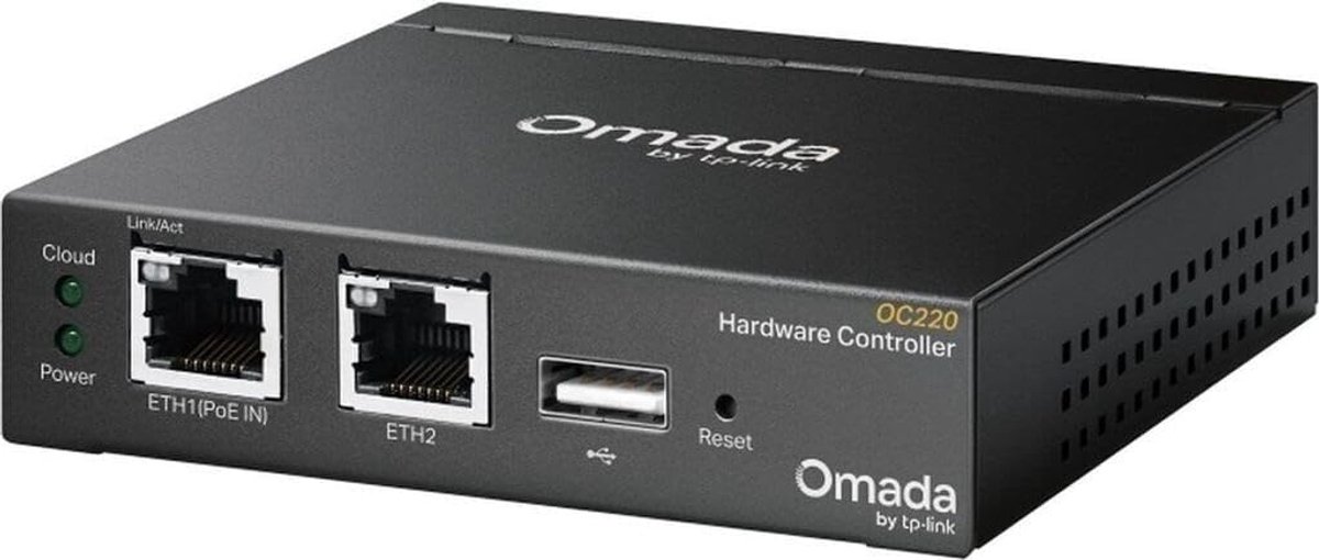 Netwerk Controller - Zakelijk Beheer - Centraal Netwerk - Hybride Cloud - 100 APs - Zwart