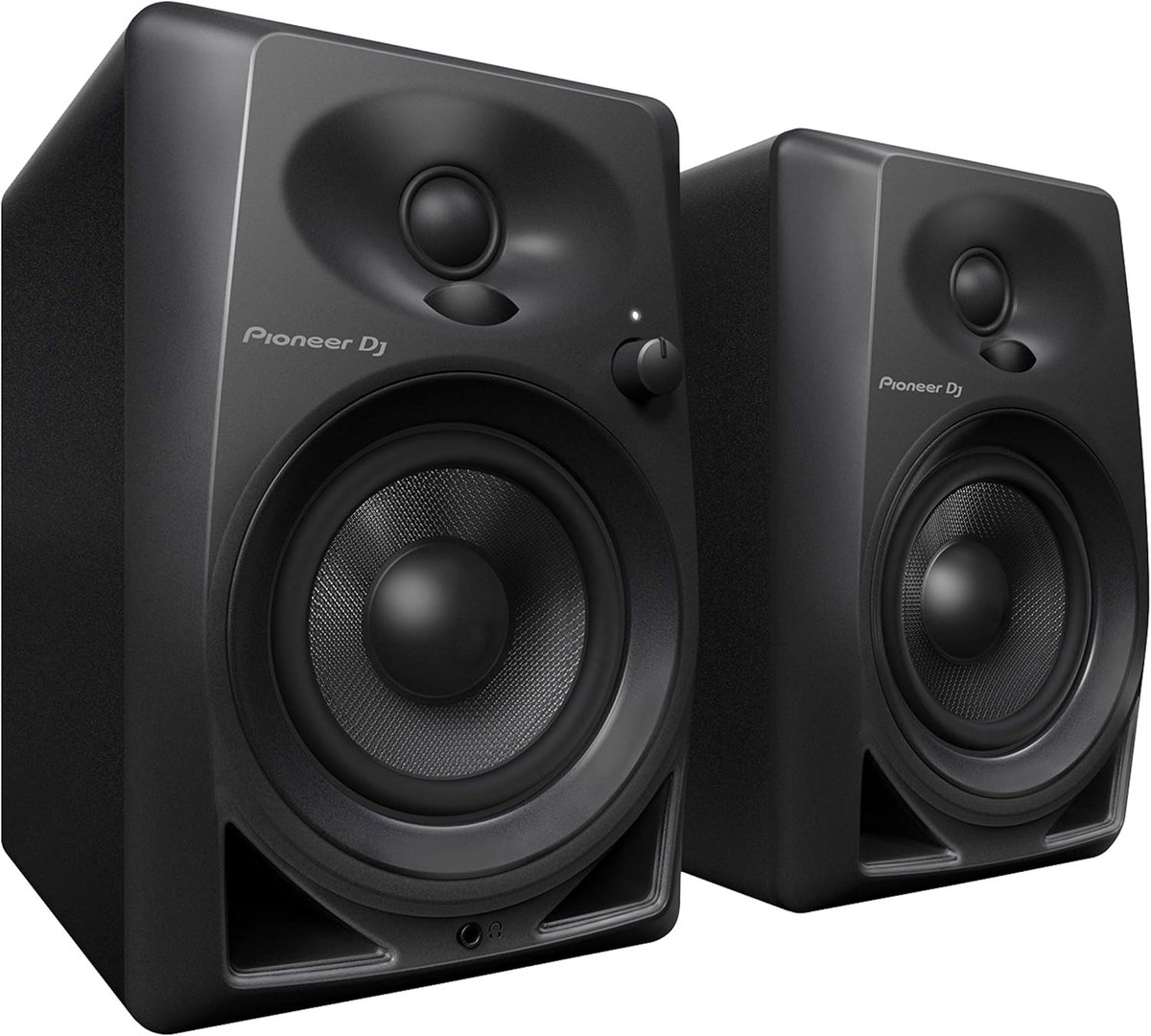 Studiomonitoren - Desktop luidsprekers - Muziek produceren - 3D stereogeluid - 4 inch woofer - Zwart
