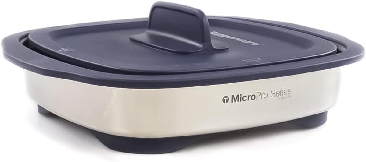 Magnetron Grill Keuken Accessoire Snel Koken Grillen Bakken Frituren 15x12x5 cm Donkerblauw