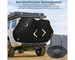 Fietsendragerhoes - Fietsbeschermer - Vervoer Beschermen - Waterdicht Oxford Materiaal - 210 x 120 cm - Zwart