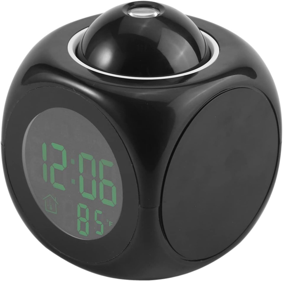 Projectie Alarmklok met Radio en Temperatuurweergave - Digitale Wekker met Snooze